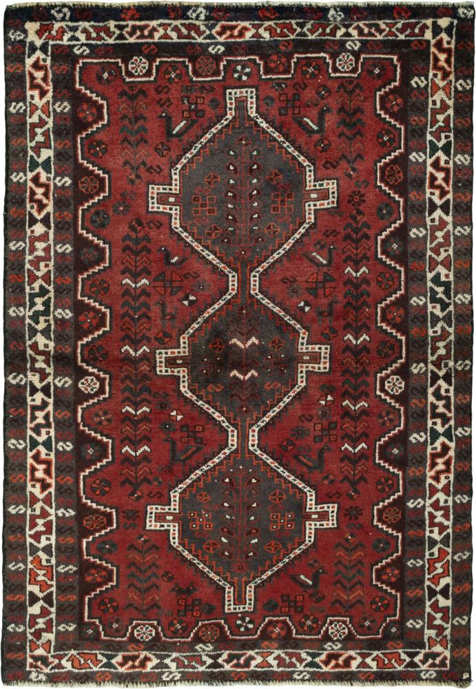 Tappeto persiano Shiraz 159x111 159x111, Tappeto persiano Annodato a mano