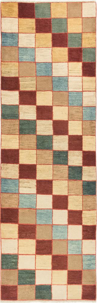 Persian Rug Persian Gabbeh 303x96 303x96, Persian Rug Knotted by hand