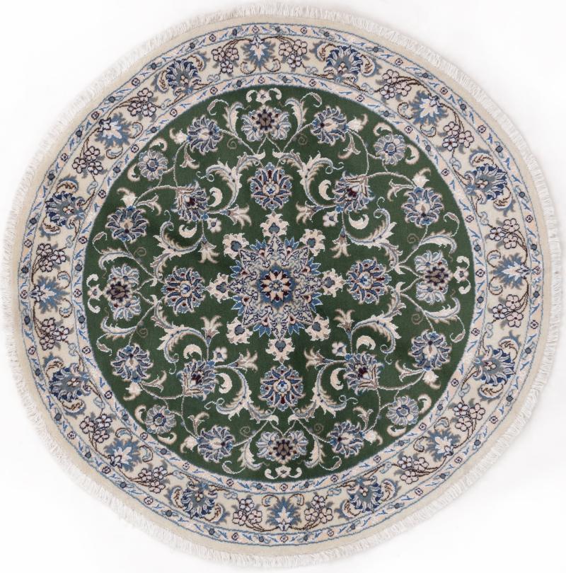Tappeto persiano Nain 151x149 151x149, Tappeto persiano Annodato a mano