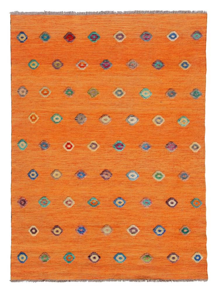 Alfombra afgana Kilim Afghan Nimbaft Edition 198x155 198x155, Alfombra persa Tejido a mano