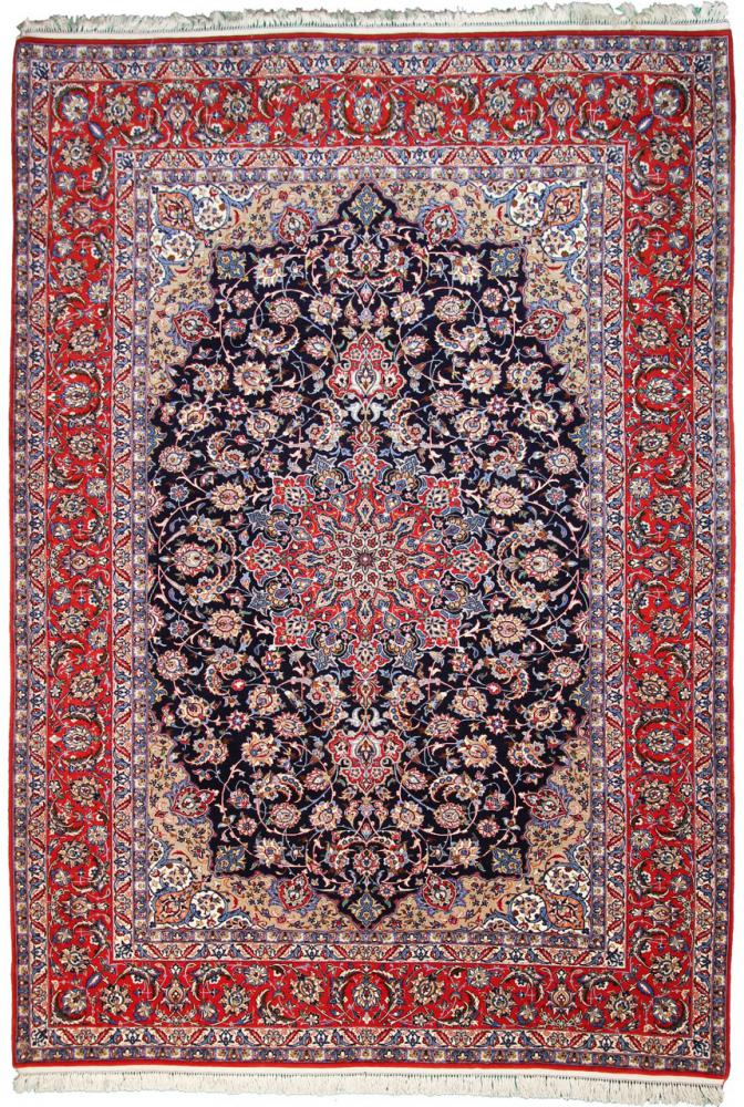 Tapete persa Isfahan Fio de Seda 300x210 300x210, Tapete persa Atado à mão