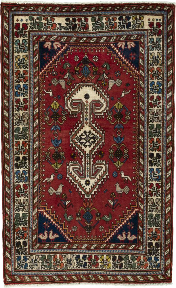 Perserteppich Shiraz 129x82 129x82, Perserteppich Handgeknüpft
