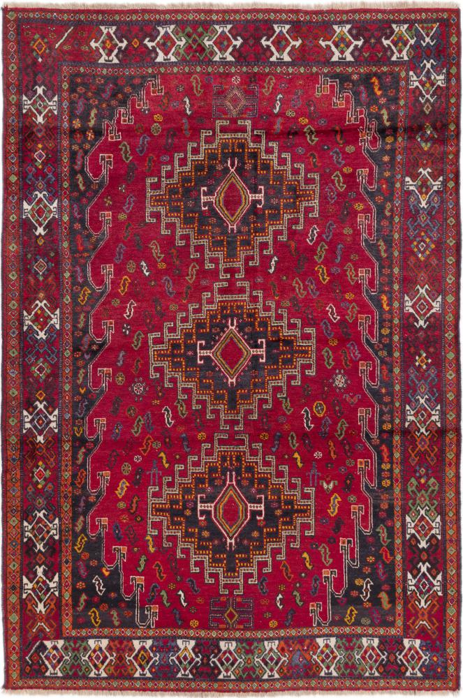 Persian Rug Ghashghai Old 257x170 257x170, Persian Rug Knotted by hand