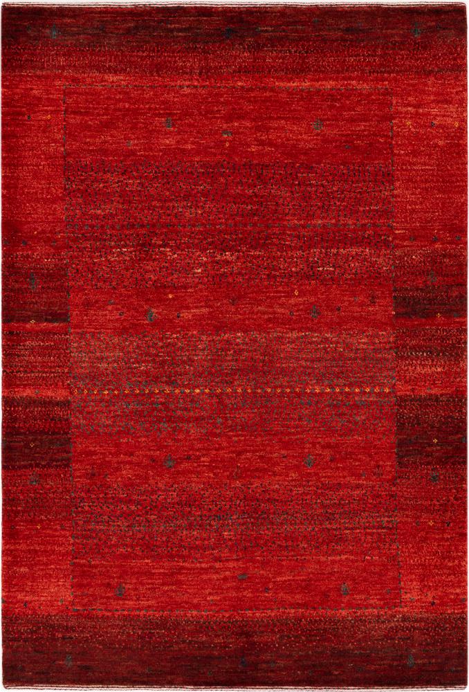 Persian rug Perser Gabbeh Loribaft Essence 4'9"x3'4" 4'9"x3'4", Persian rug Hand-knotted