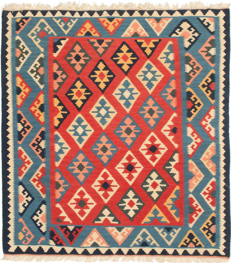 Perzsa szőnyeg Kilim Fars 115x101 115x101, Perzsa szőnyeg szőttesek