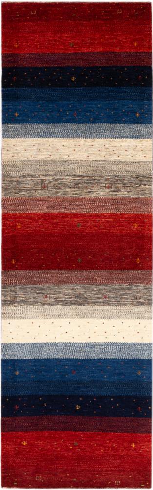Tapis persan Persan Gabbeh Loribaft Essence 295x91 295x91, Tapis persan Noué à la main