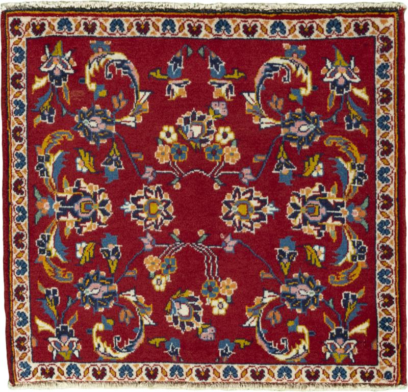 Persisk tæppe Keshan 59x62 59x62, Persisk tæppe Knyttet i hånden