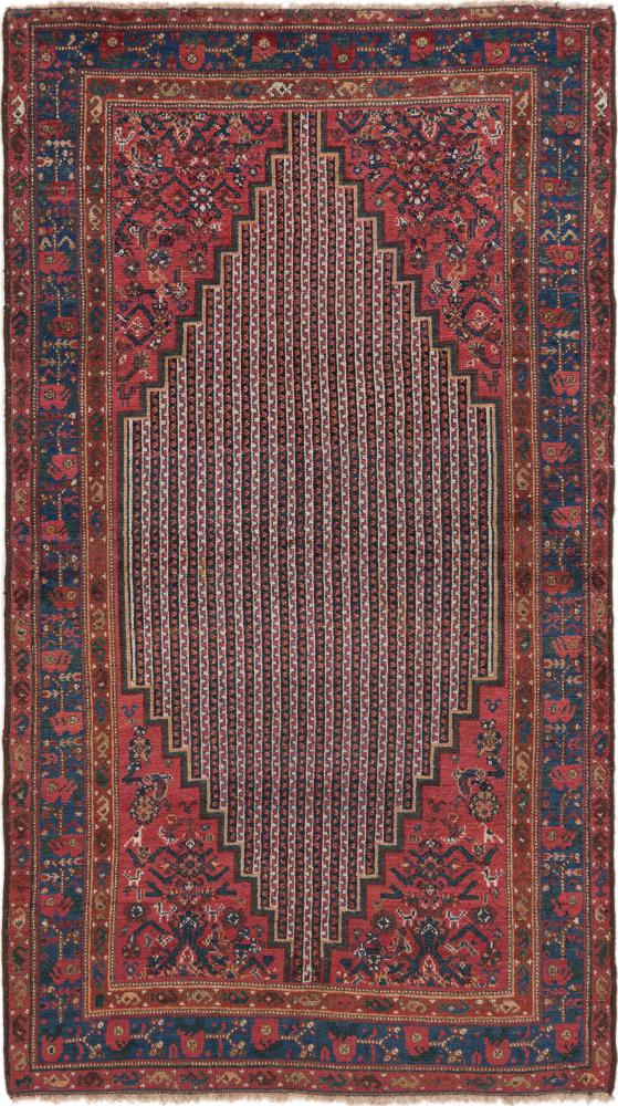 Perzisch tapijt Khamseh Antiek 210x120 210x120, Perzisch tapijt Handgeknoopte