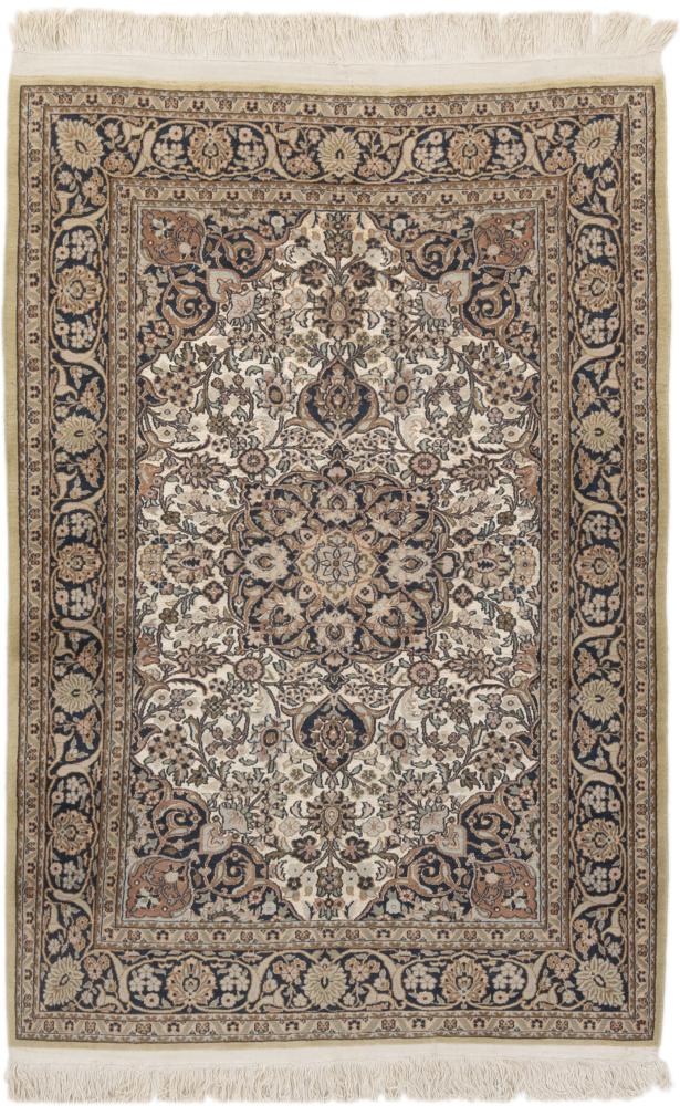 Tappeto indiano Cachemire di Seta 184x123 184x123, Tappeto persiano Annodato a mano