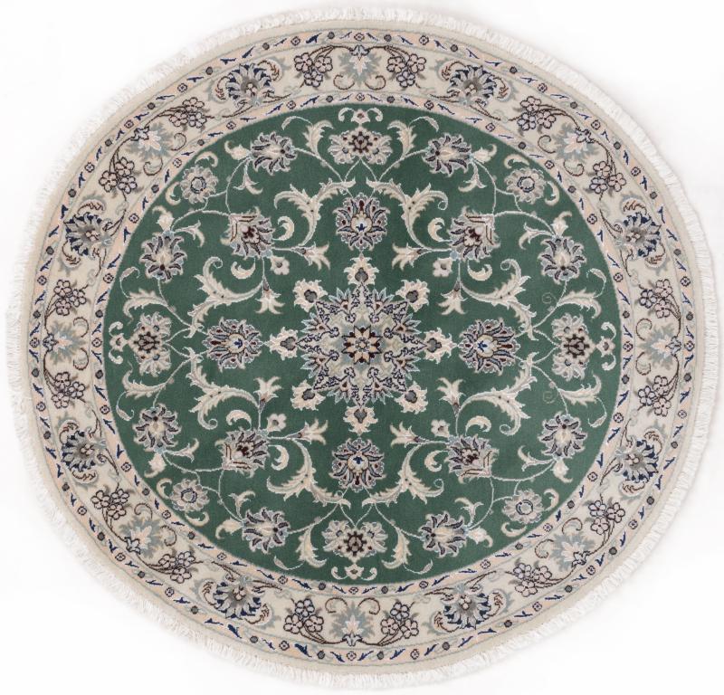 Tappeto persiano Nain 149x151 149x151, Tappeto persiano Annodato a mano
