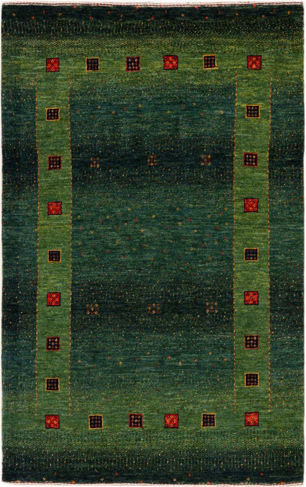 Alfombra persa Persia Gabbeh Loribaft Atash 134x84 134x84, Alfombra persa Anudado a mano