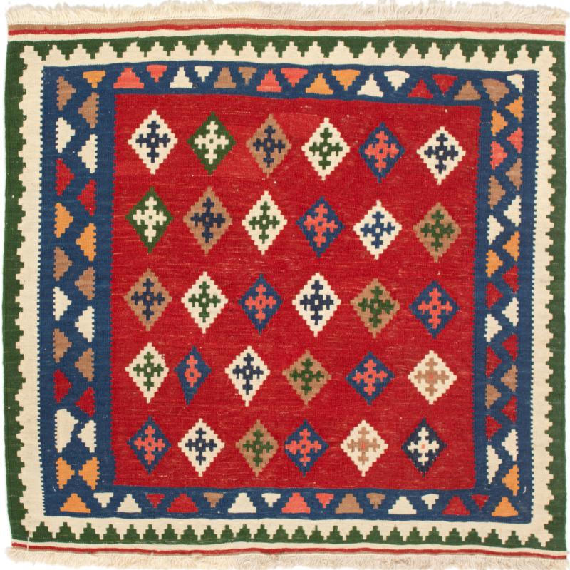 Perzsa szőnyeg Kilim Fars 103x99 103x99, Perzsa szőnyeg szőttesek