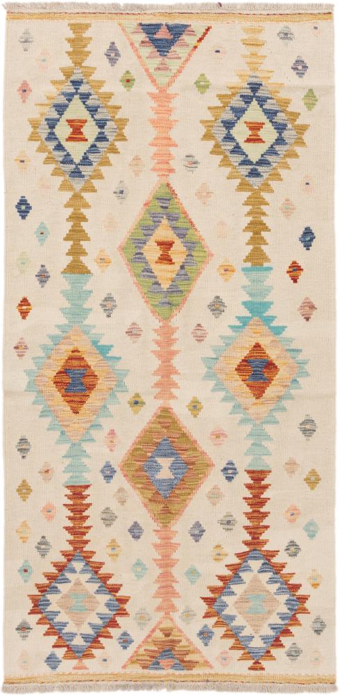 Tappeto Afgano Kilim Afghan 198x97 198x97, Tappeto persiano Tessuto a mano