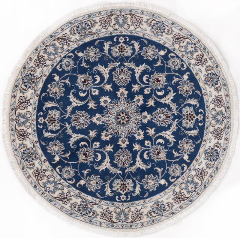 Tappeto persiano Nain 151x149 151x149, Tappeto persiano Annodato a mano