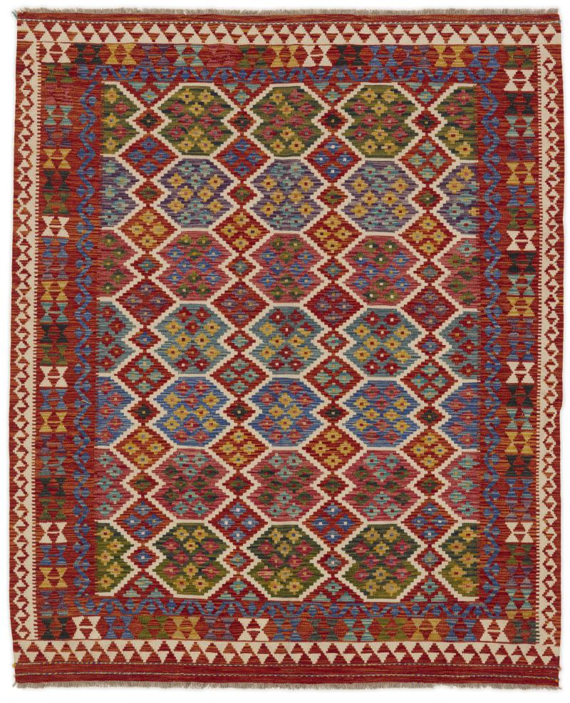 Tapete afegão Kilim Afegão 249x205 249x205, Tapete persa Tecido à mão