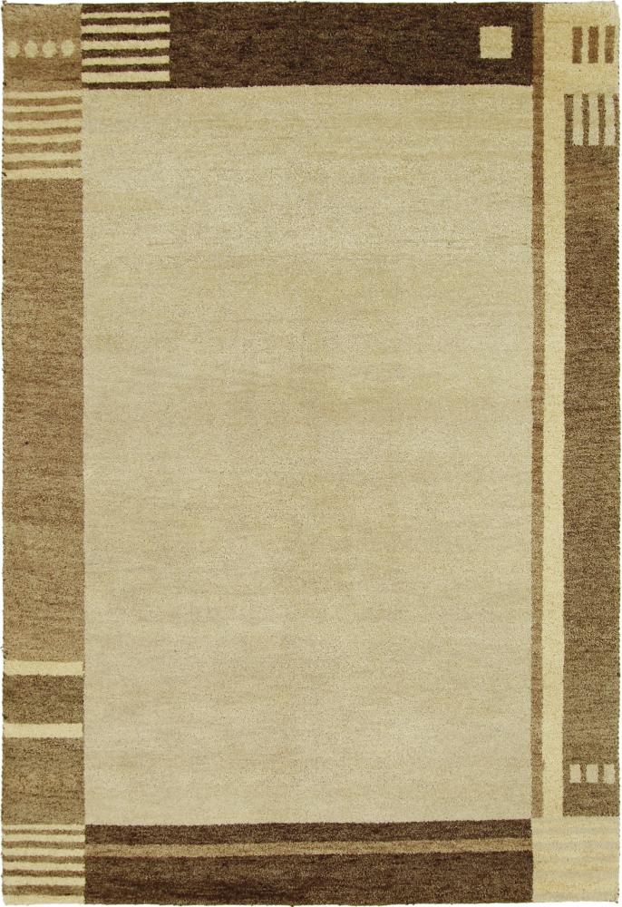 Alfombra india Gabbeh 241x168 241x168, Alfombra persa Anudado a mano