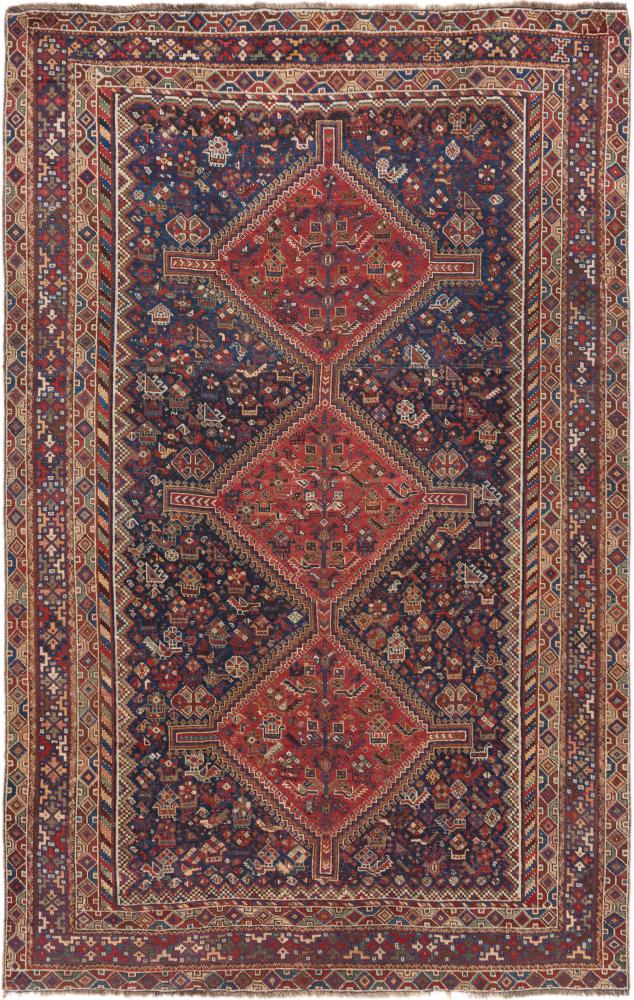 Persian Rug Ghashghai Old 317x200 317x200, Persian Rug Knotted by hand
