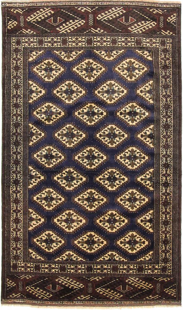 Perserteppich Turkaman 242x145 242x145, Perserteppich Handgeknüpft