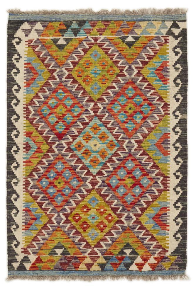 Tapete afegão Kilim Afegão 121x82 121x82, Tapete persa Tecido à mão
