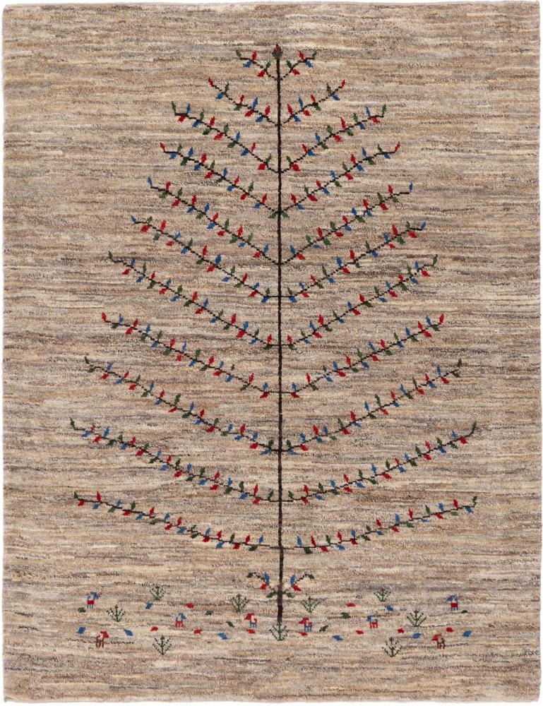Persian Rug Persian Gabbeh Nomad 196x151 196x151, Persian Rug Knotted by hand