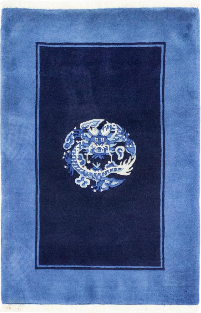 Chiński dywan chińskie 90x59 90x59, Dywan perski Ręcznie tkane