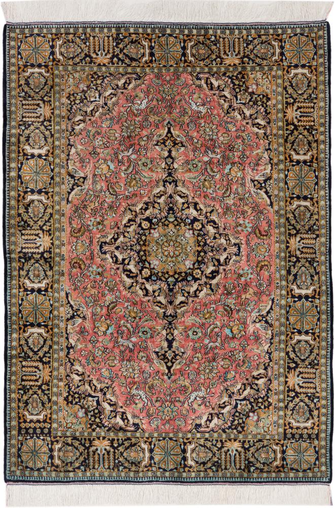 Tapis persan Ghom Soie 156x10 156x10, Tapis persan Noué à la main