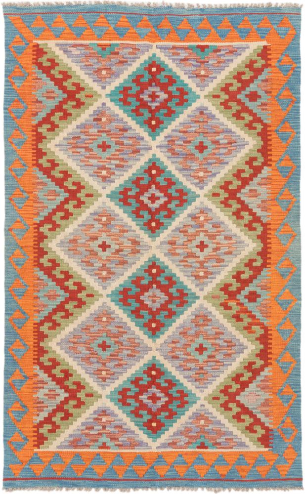 Tapete afegão Kilim Afegão 166x102 166x102, Tapete persa Tecido à mão