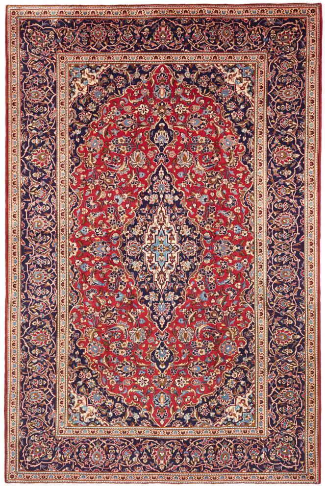 Persisk tæppe Keshan 294x189 294x189, Persisk tæppe Knyttet i hånden