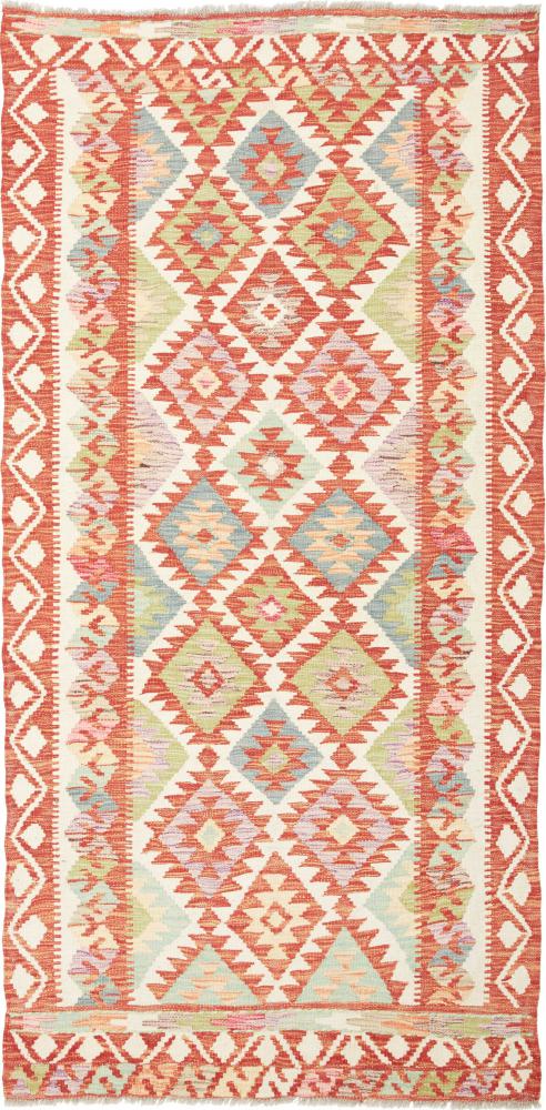 Afghan rug Kilim  Afghan 209x105 209x105, Persian Rug Woven by hand