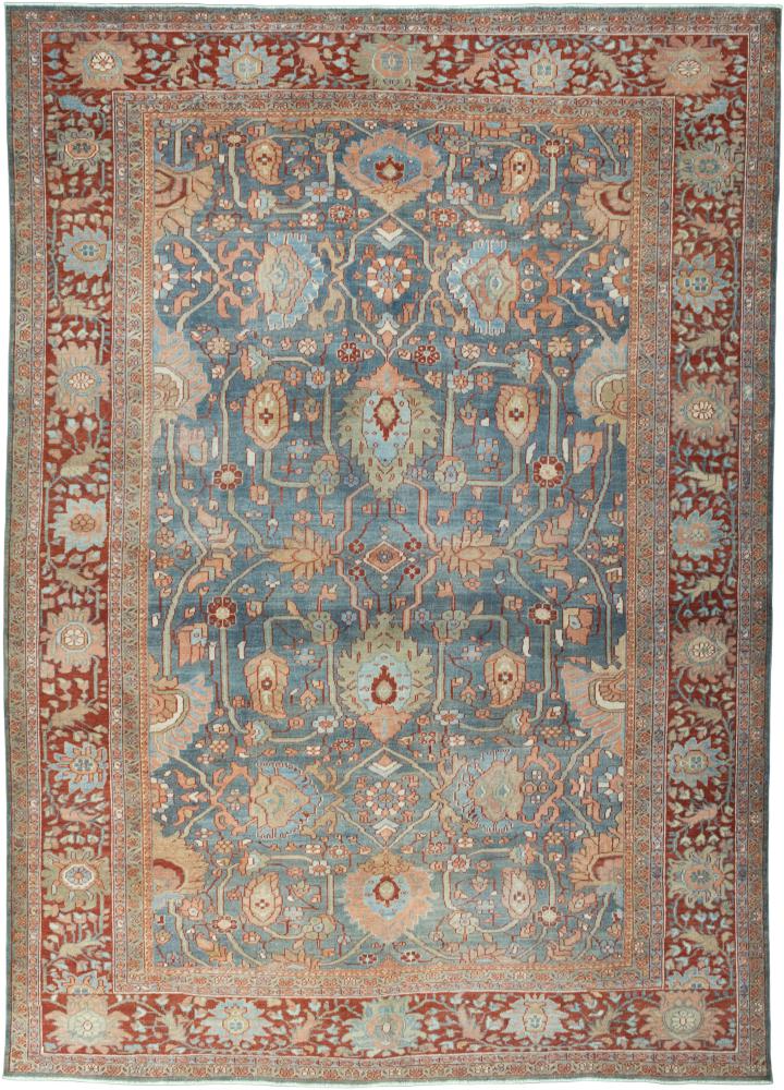 Alfombra persa Mahal Antiguo Patina 360x261 360x261, Alfombra persa Anudado a mano