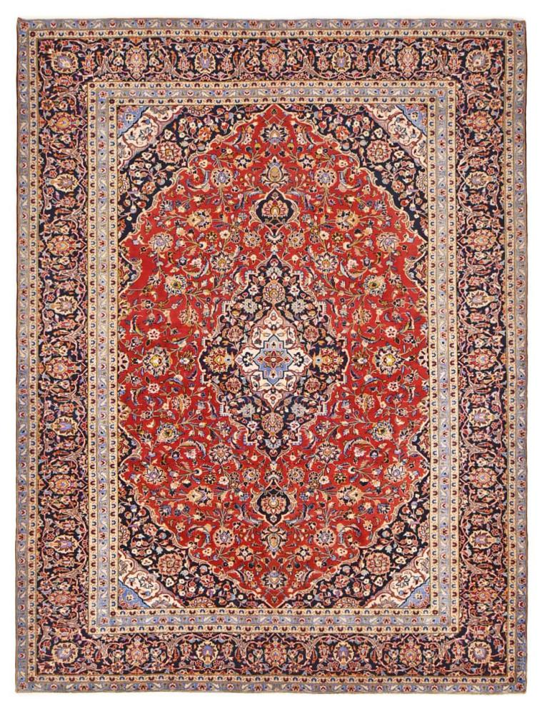 Persialainen matto Keshan 377x286 377x286, Persialainen matto Solmittu käsin