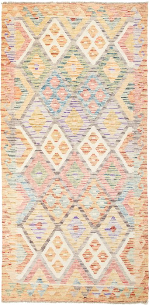 Afghan rug Kilim  Afghan 206x103 206x103, Persian Rug Woven by hand