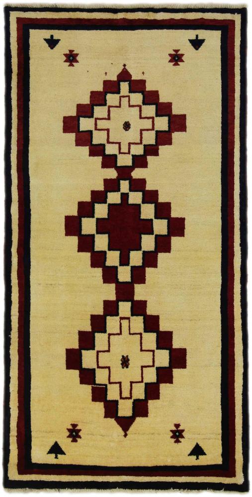 Tapis persan Shiraz 209x105 209x105, Tapis persan Noué à la main