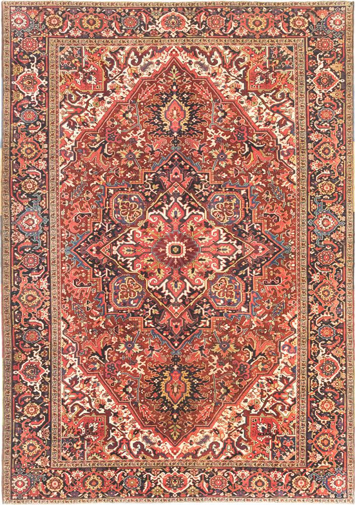 Persian Rug Heriz Antique 421x296 421x296, Persian Rug Knotted by hand