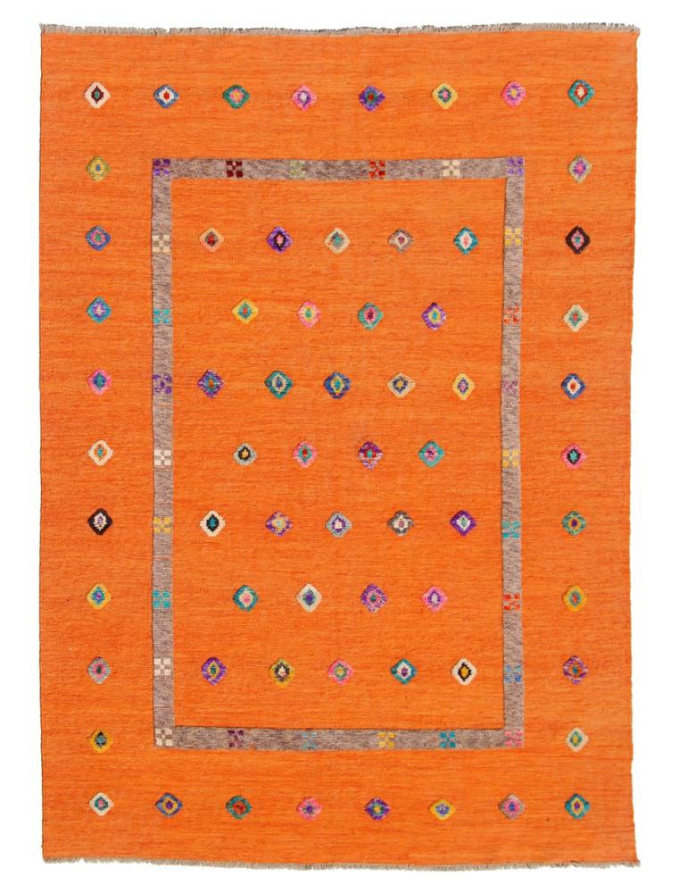 Alfombra afgana Kilim Afghan Nimbaft Edition 235x176 235x176, Alfombra persa Tejido a mano