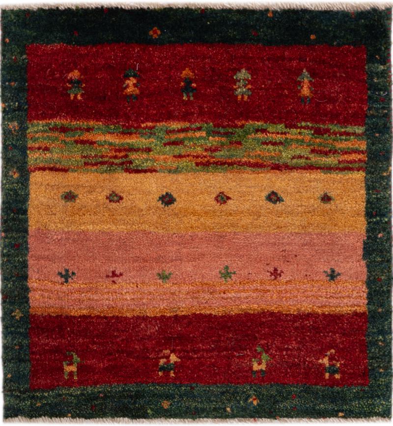 Persialainen matto Persia Gabbeh Kashkuli 39x41 39x41, Persialainen matto Solmittu käsin