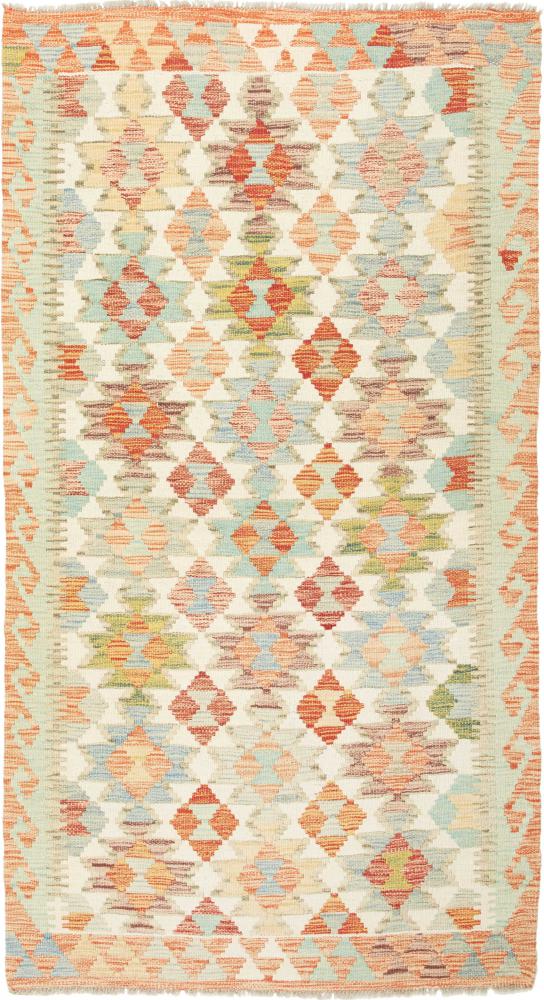 Afghan rug Kilim  Afghan 196x108 196x108, Persian Rug Woven by hand