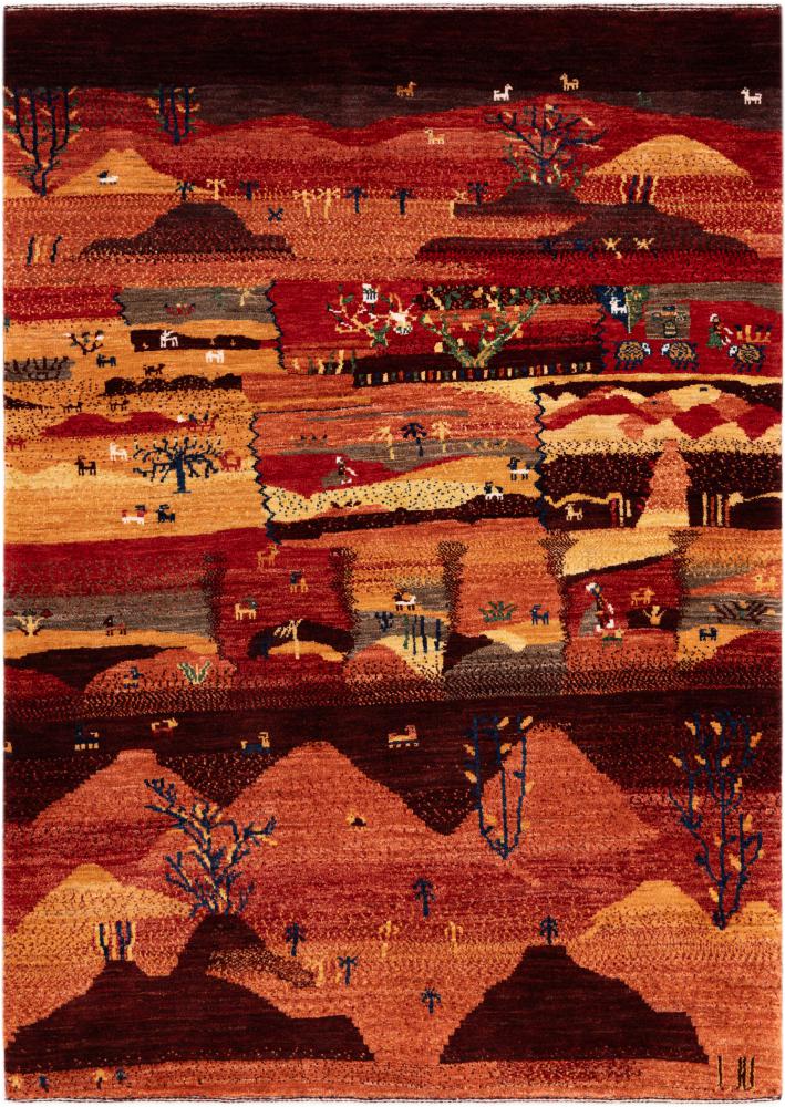 Perzisch tapijt Perzisch Gabbeh Loribaft Nowbaft 155x111 155x111, Perzisch tapijt Handgeknoopte