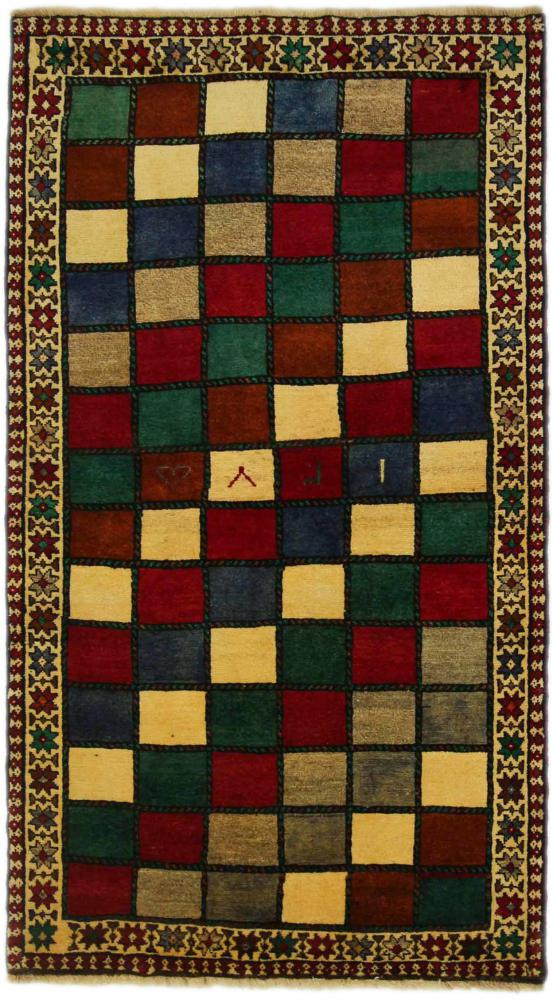 Persisk tæppe Shiraz 191x107 191x107, Persisk tæppe Knyttet i hånden