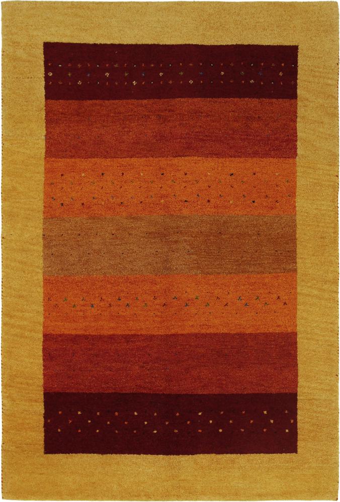 Alfombra india Gabbeh 233x168 233x168, Alfombra persa Anudado a mano