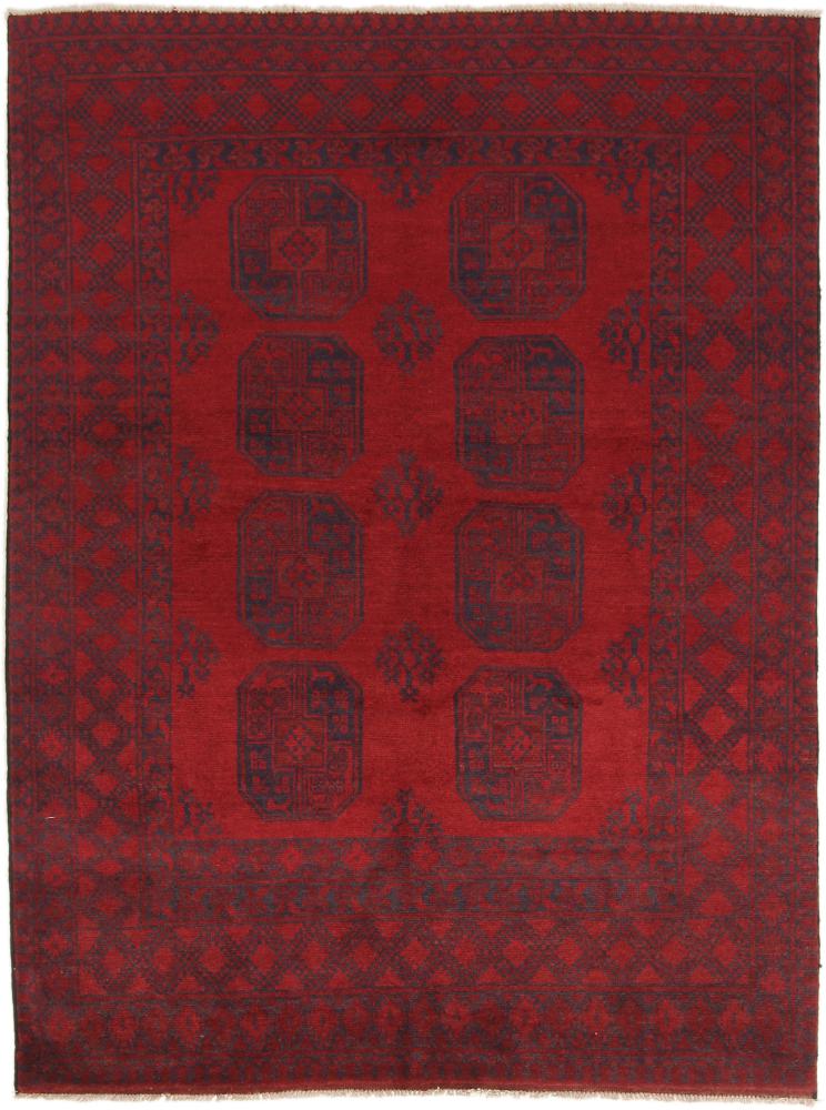 Tapete afegão Afegão Akhche 184x141 184x141, Tapete persa Atado à mão