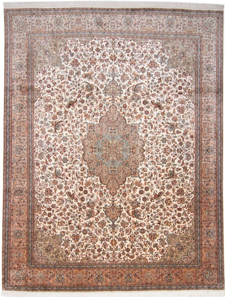 Tappeto indiano Cachemire di Seta 314x244 314x244, Tappeto persiano Annodato a mano