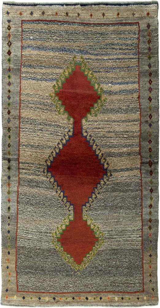 Perzsa szőnyeg Perzsa Gabbeh Régi 191x101 191x101, Perzsa szőnyeg Kézzel csomózva