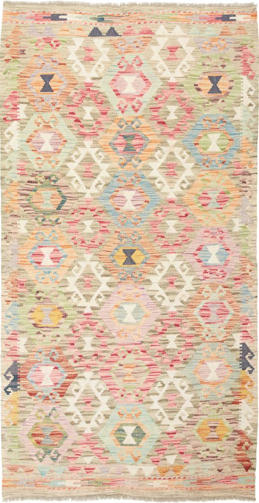 Afghansk teppe Kelim  Afghan 195x105 195x105, Persisk teppe Handwoven 