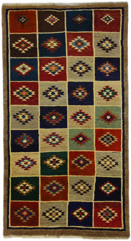 Persisk tæppe Shiraz 194x105 194x105, Persisk tæppe Knyttet i hånden