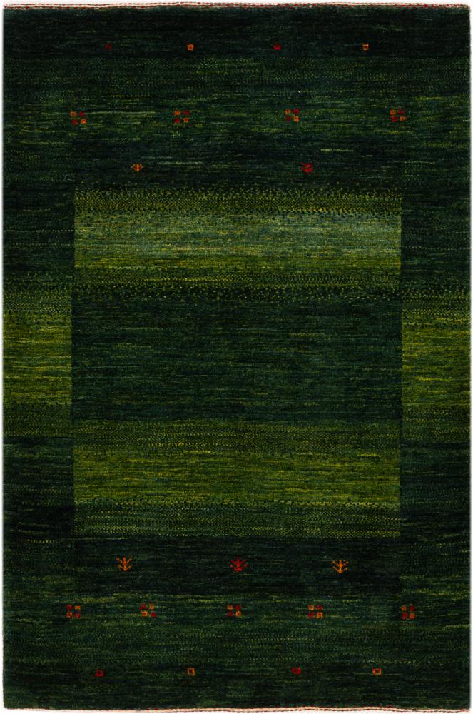 Alfombra persa Persia Gabbeh Loribaft Atash 121x80 121x80, Alfombra persa Anudado a mano