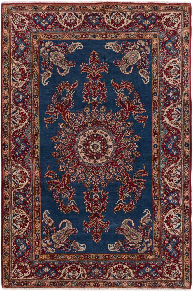 Persian Rug Keshan Antique 216x142 216x142, Persian Rug Knotted by hand