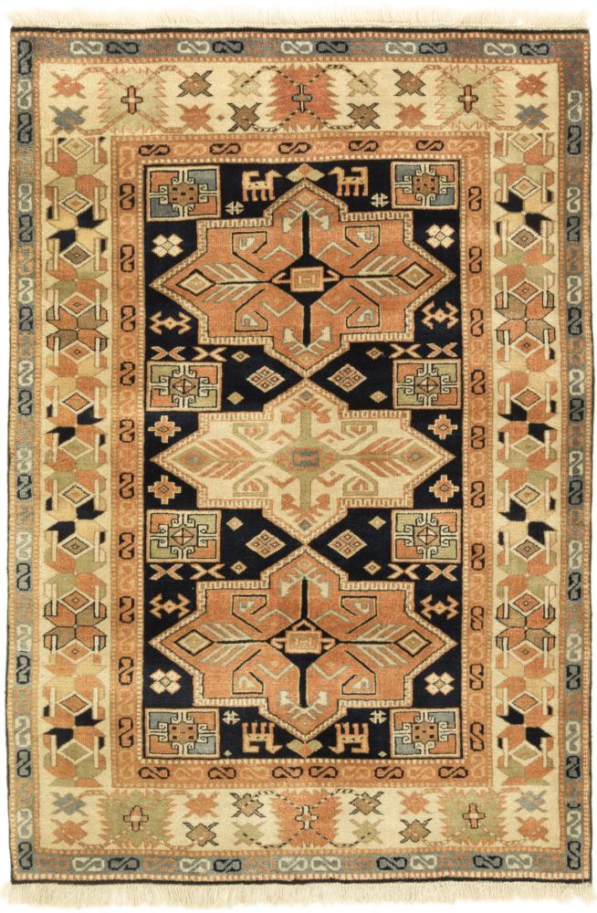 Tapis indien Indo Tabriz 187x126 187x126, Tapis persan Noué à la main