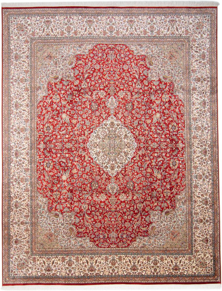 Tappeto indiano Cachemire di Seta 312x245 312x245, Tappeto persiano Annodato a mano