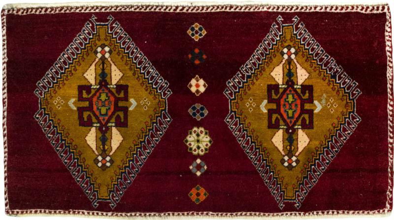 Persian Rug Shiraz 49x92 49x92, Persian Rug Knotted by hand